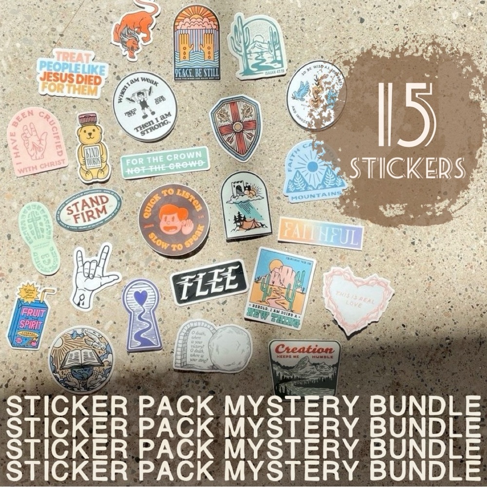 🌊15 STICKER MYSTERY BUNDLE